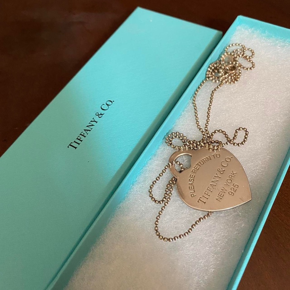 Retired Return To Tiffany Heart Pendant XL